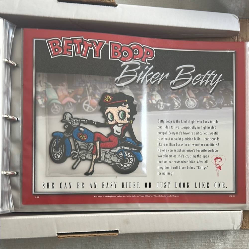 Betty Boop Patch Collection Box - Picture 5 of 11